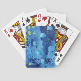 Speelkaarten in Jellyfish Design