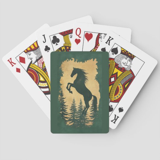 Speelkaarten – Jaar van het Paard 2026 Poker Deck (Achterkant)