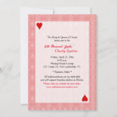 Speelkaarten Jaarlijkse Gala & Charity Veiling Uit Kaart (Achterkant)