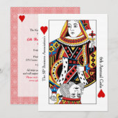 Speelkaarten Jaarlijkse Gala & Charity Veiling Uit Kaart (Voorkant / Achterkant)