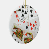 Speelkaarten Keramisch Ornament (Rechts)