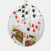 Speelkaarten Keramisch Ornament (Links)