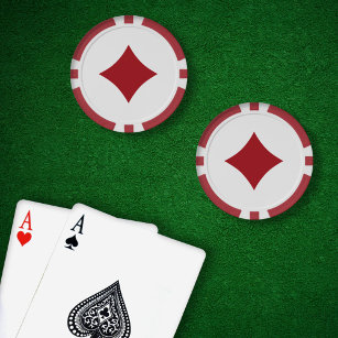Speelkaarten Kleur - Diamonds Poker Chips