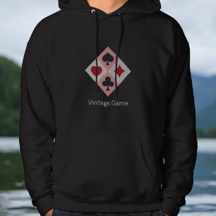  speelkaarten Kleurenkaarten Mannen Hoodie