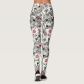 speelkaarten leggings (Achterkant)