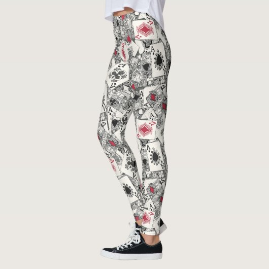 speelkaarten leggings (Links)