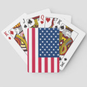 Speelkaarten met Amerikaanse vlag (Achterkant)