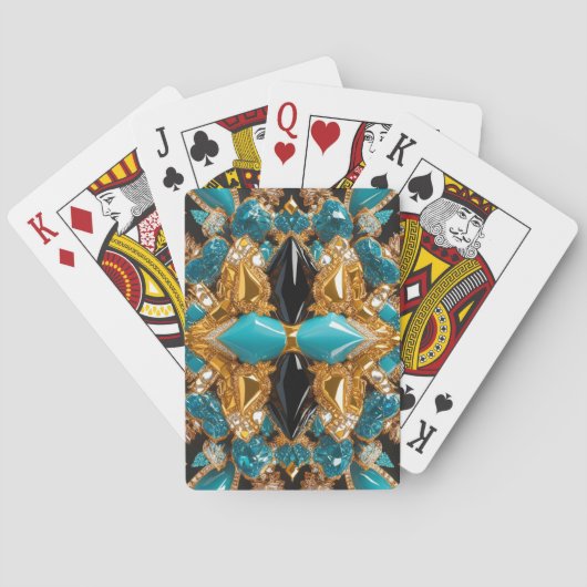 Speelkaarten met Bahamaanse kleuren (Achterkant)
