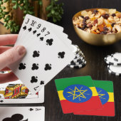 Speelkaarten met de vlag van Ethiopië (Insitu)