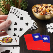 Speelkaarten met de vlag van Taiwan (Insitu)