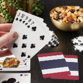 Speelkaarten met de vlag van Thailand (Insitu)