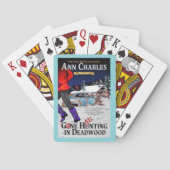 Speelkaarten met GONE HAUNTING in Deadwood cover (Achterkant)