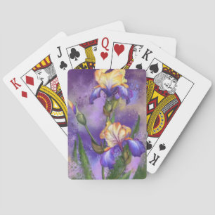 Speelkaarten met Iris Bloem