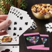 Speelkaarten met kleurrijke hartontwerp (Insitu)
