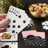 Speelkaarten met monogram en naamletter(s) (Insitu)