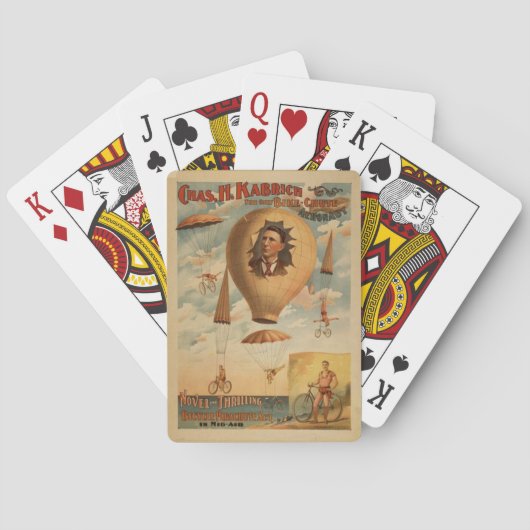 Speelkaarten met valshow (Achterkant)