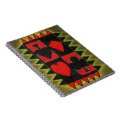 speelkaarten notitieboek (Rechterzijde)