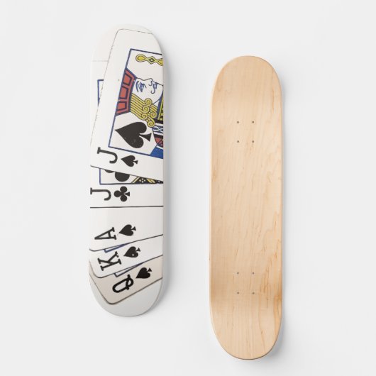 Speelkaarten Persoonlijk Skateboard (Voorkant)