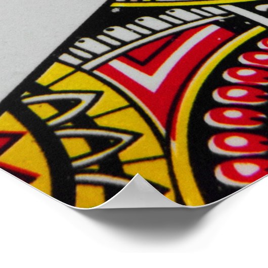 speelkaarten poster (Hoek)