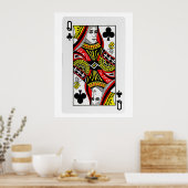 Speelkaarten Poster (Keuken)