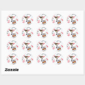 Speelkaarten Ronde Sticker (Vel)