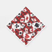 Speelkaarten Servet (Hoek)