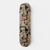  speelkaarten skateboard (Voorkant)