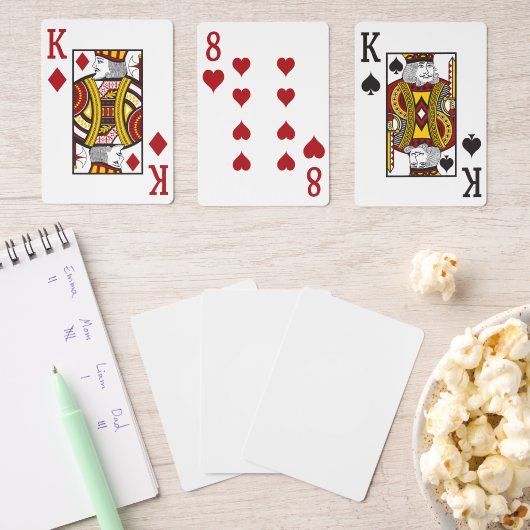 Speelkaarten, Stijl: Jumbo Poker Pokerkaarten (Insitu (Spelletjesavond))