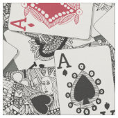 speelkaarten stof (Close Up)