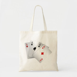 speelkaarten Suit hart Diamond Club Speed Tote Bag