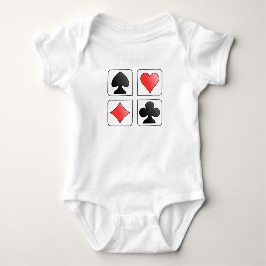 Speelkaarten T-shirt (Voorkant)
