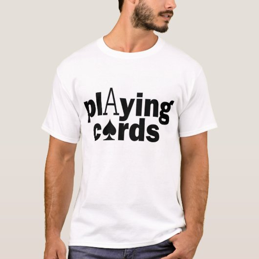 Speelkaarten T-shirt (Voorkant)