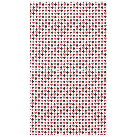 Speelkaarten Tafelkleed (Voorkant)