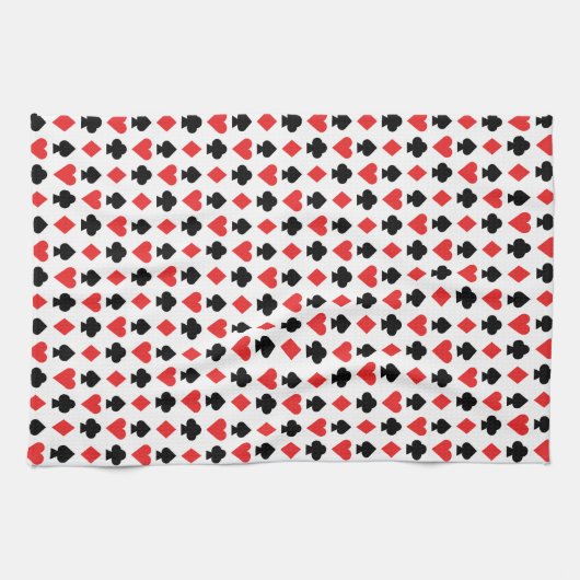 Speelkaarten Theedoek (Horizontaal)