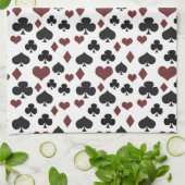 Speelkaarten Theedoek (Gevouwen)