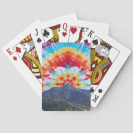 Speelkaarten Tie Dye Mt Tamalpais Lucht