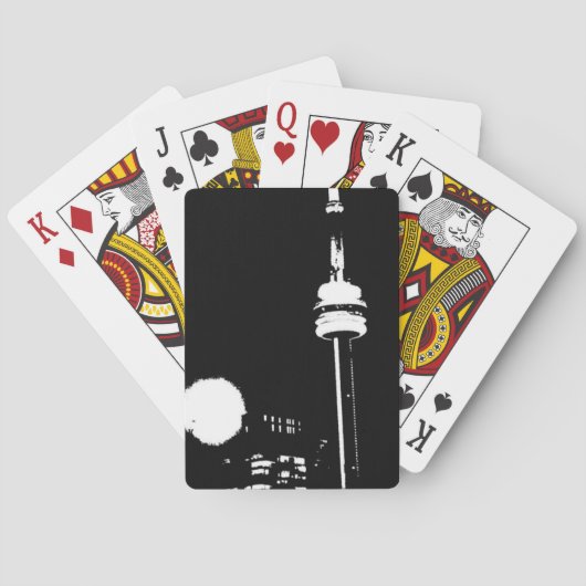 Speelkaarten. Toronto. Pokerkaarten (Achterkant)