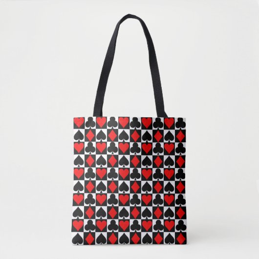 Speelkaarten Tote Bag (Voorkant)