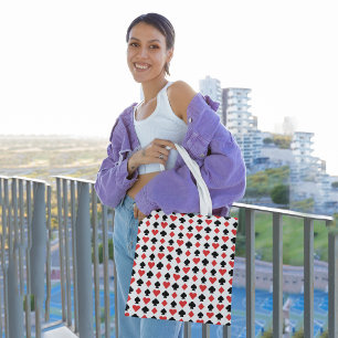 speelkaarten tote bag