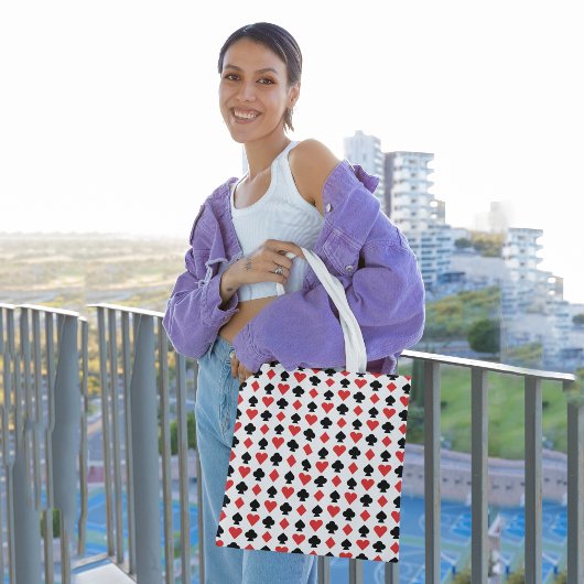 speelkaarten tote bag