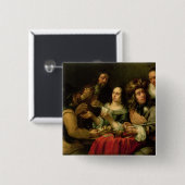 Speelkaarten Vierkante Button 5,1 Cm (Voorkant /achterkant)