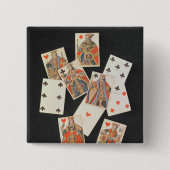 Speelkaarten Vierkante Button 5,1 Cm (Voorkant)