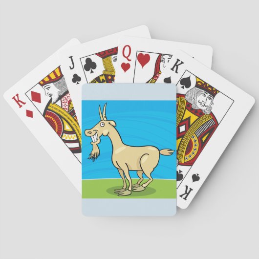 Speelkaarten voor gemalen geit (Achterkant)
