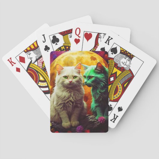 Speelkaarten voor kattenliefhebber (Achterkant)