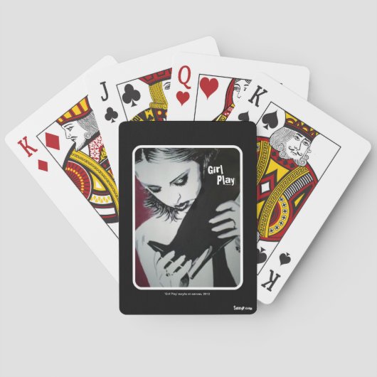 Speelkaarten voor meisjes (Achterkant)