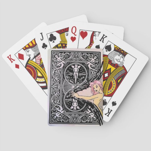 speelkaarten voor pinup (Achterkant)