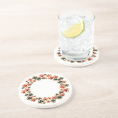 Speelkaarten Zandsteen Onderzetter (Zijkant)