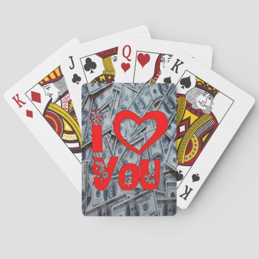 Speelkaartendek Pokerkaarten (Achterkant)
