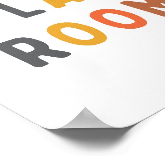 speelkamer Aangepaste gepersonaliseerde Poster & P (Hoek)