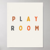 Speelkamer Poster & Prints (Voorkant)